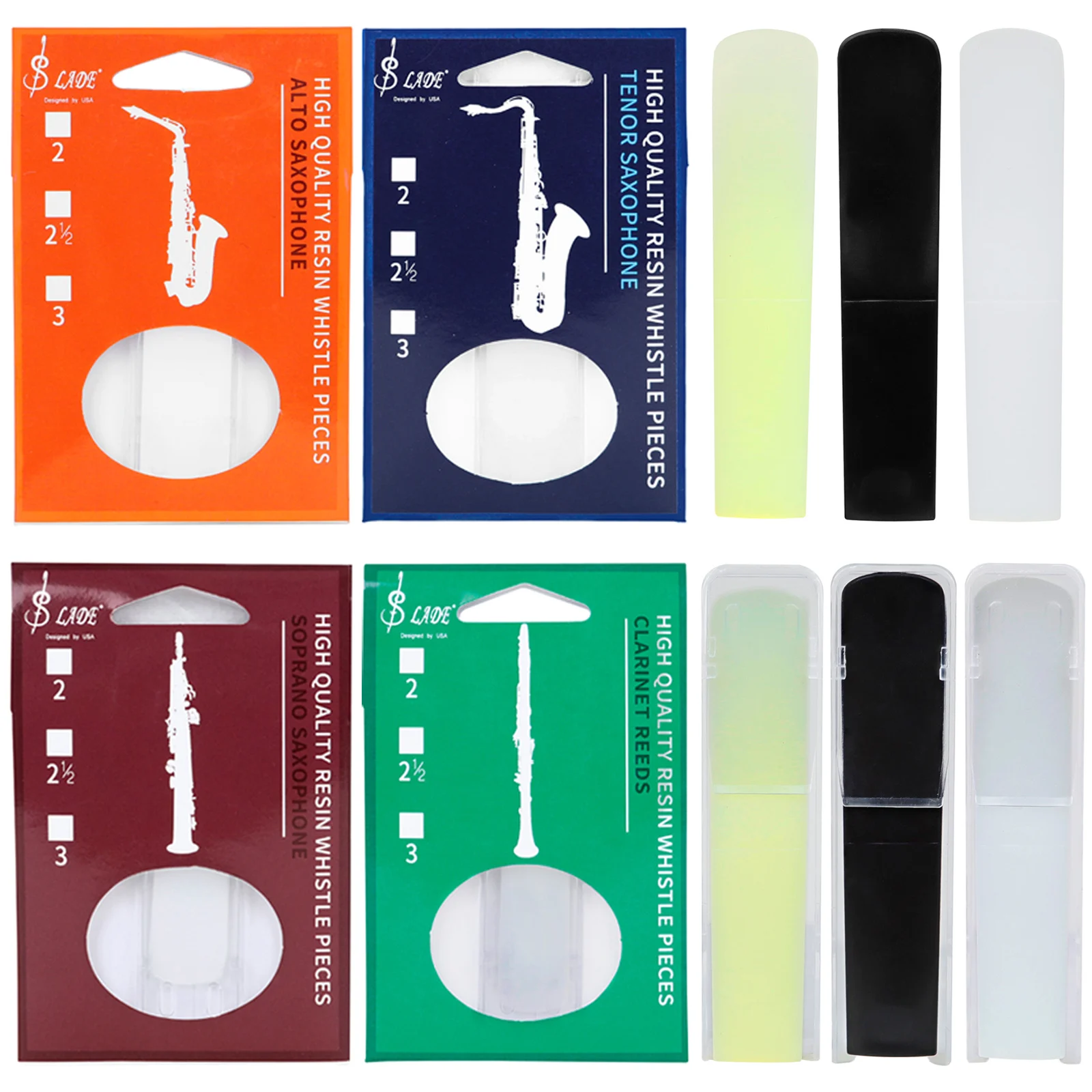 SLADE 2.5 แซ็กโซโฟนเรซิ่น Reed - Musical Instrument Reed บทวิจารณ์และราคา