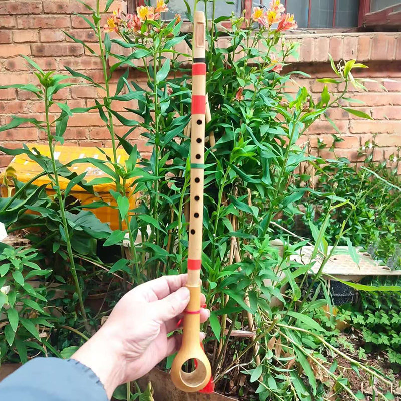 ขลุ่ยไม้ไผ่ทำมือ ทรงตรง ของชนเ - Musical Instrument Groups บทวิจารณ์และราคา