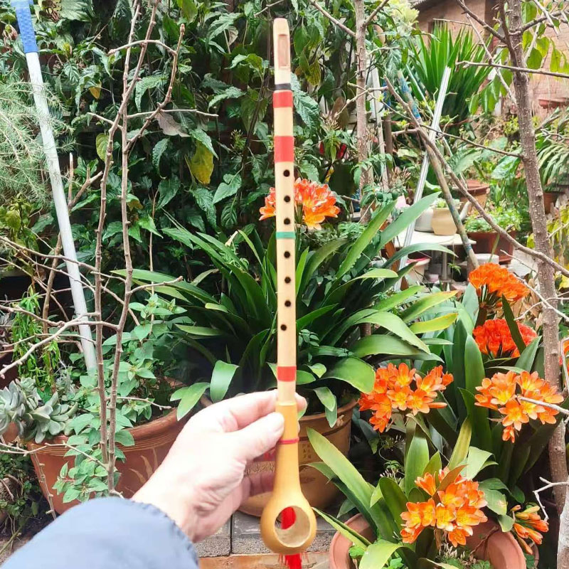 ขลุ่ยไม้ไผ่ทำมือ ทรงตรง ของชนเ - Musical Instrument Groups บทวิจารณ์และราคา