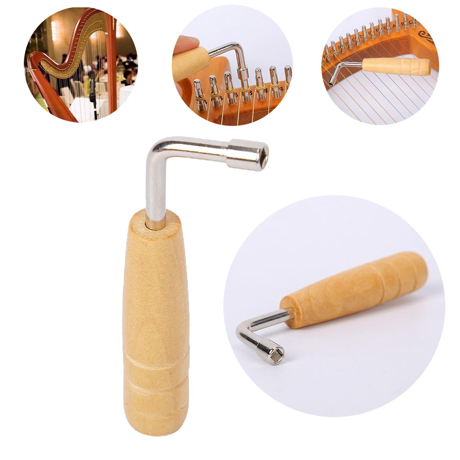 ประแจปรับแต่ง Lyre และพิณดนตรี - Musical Instrument Harp บทวิจารณ์และราคา