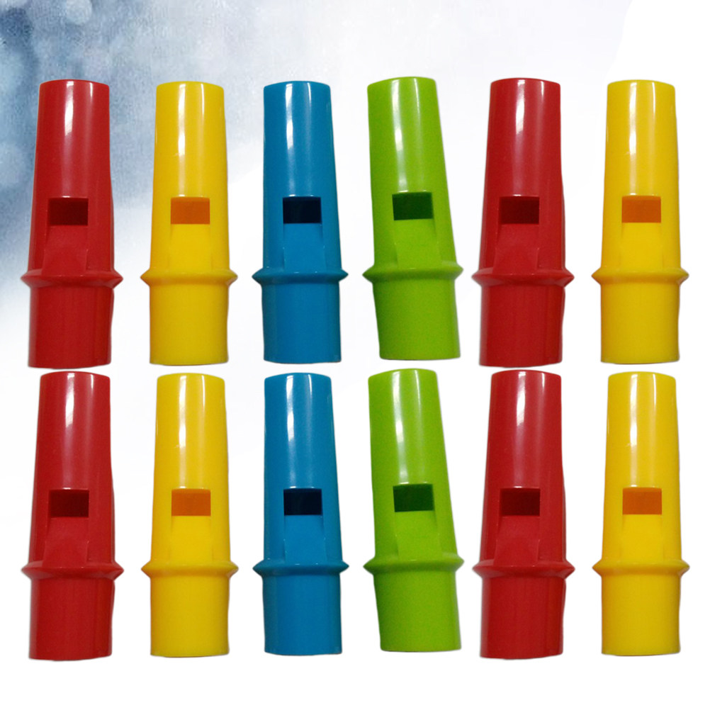 ขลุ่ยทรงกระบอก 12 ชิ้น สีสันสด - Musical Instrument Diy For Kids บทวิจารณ์และราคา