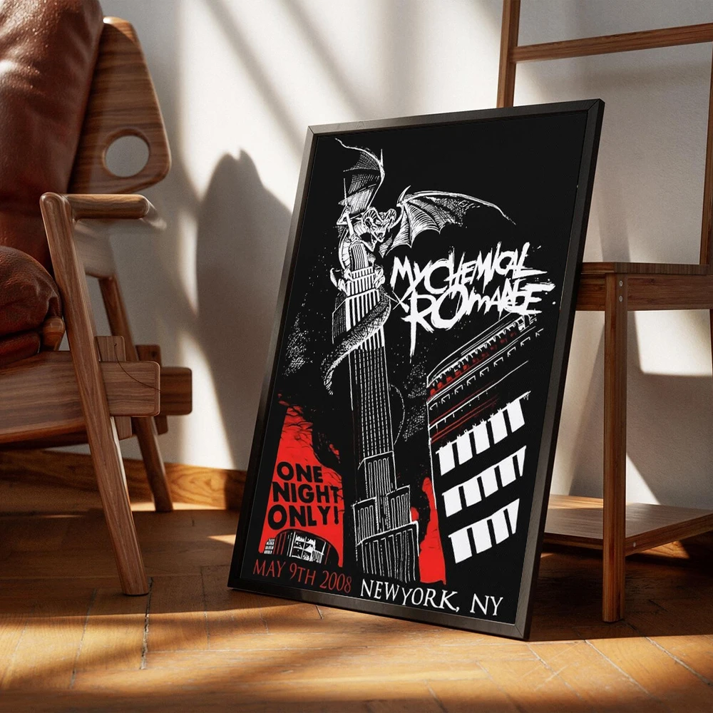 โปสเตอร์พิมพ์ลายวงดนตรีร็อค My - Musical Instrument Poster บทวิจารณ์และราคา